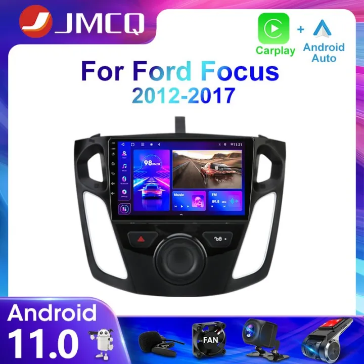 JMCQ 2Din 4G Android 11 Car Radio Multimedia Video Player For Ford