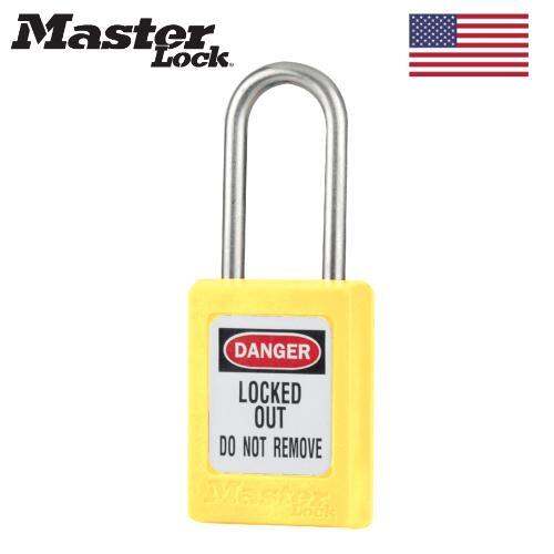 Master Lock S Ylw Yellow Zenex Thermoplastic Safety Padlock In