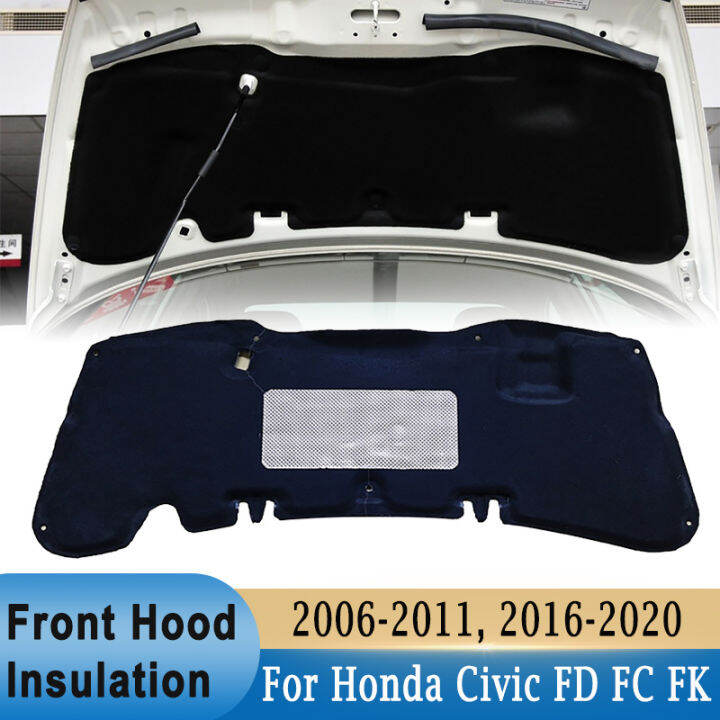 Front Hood Engine Sound Insulation Pad For Honda Civic Fd Th