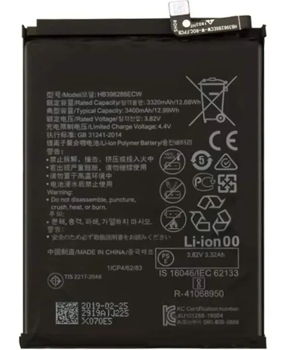 ORIGINAL Battery HB396286ECW Compatible With Huawei Honor 10 Lite P