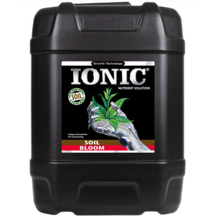 Growth Technology IONIC Soil Bloom 20 Litres For Soil Drench Drip