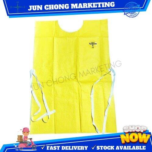 Dupont Yellow Tychem C Apron BD DP APRON Lazada