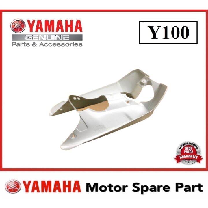 Yamaha Y Legshield Assy Leg Shield Kepak Sayap Cover Depan Putih