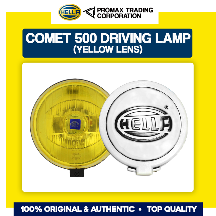 Hella Comet With Yellow Lens Comet 500 Driving Lamp Yellow Lens Fog