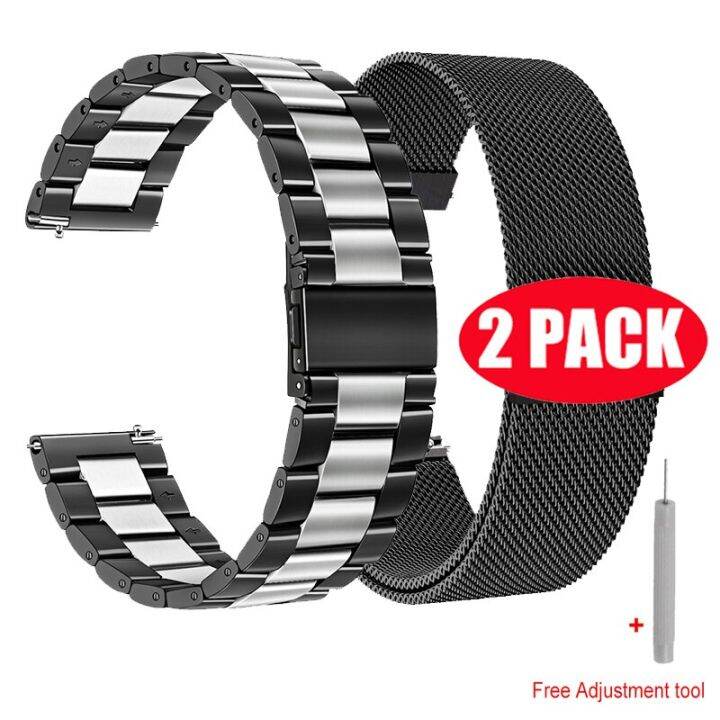 Stainless Steel Watchband For Haylou GST RT LS05S RT2 LS10 RS3 LS04 RS4