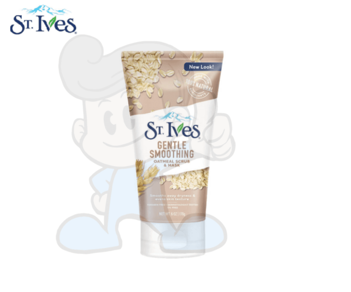 St Ives Gentle Smoothing Oatmeal Scrub Mask 170g Lazada PH