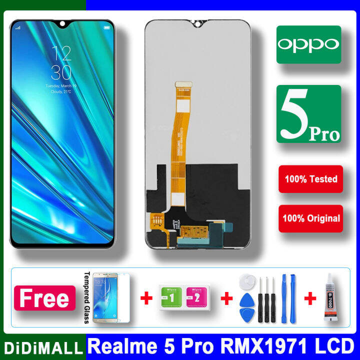 Original Lcd For Realme Pro Rmx Display Touch Screen With Frame