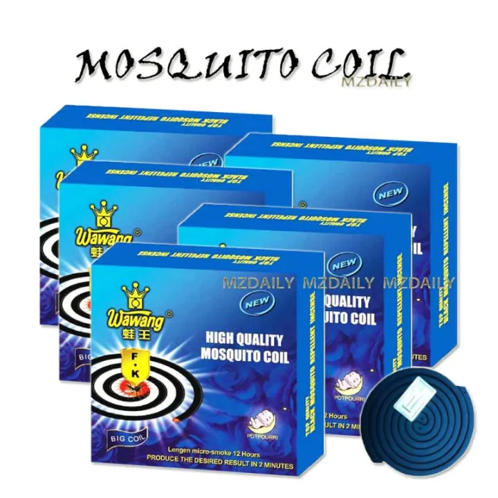 SET OF 5 Boxes HIGH QUALITY MOSQUITO COIL Wawang Universe 1