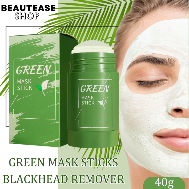 Authentic Facial Cleansing Stick Green Tea Face Mask Stick Blackhead