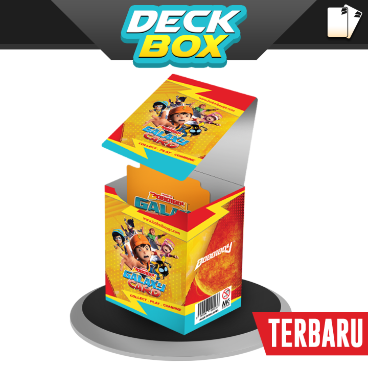 BoBoiBoy Galaxy Card Deck Box Lazada