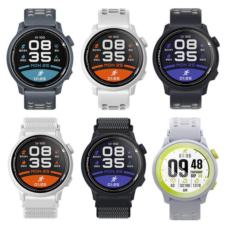 COROS PACE 2 GPS Sport Watch สายซลโคน PACE 2 Blue Silicone PACE 2