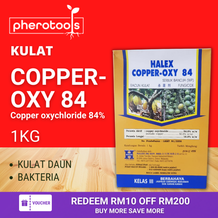 Pherotools Halex Copper Oxy Kg Racun Kulat Fungicide Lazada