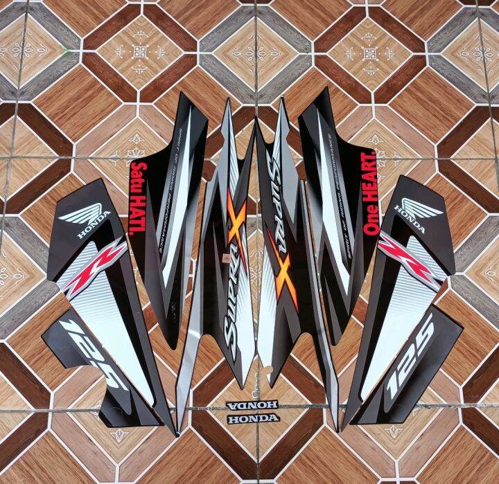 Stiker Striping Motor Honda Supra X Cw R Lazada Indonesia