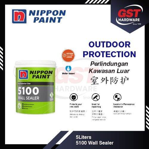 Nippon Paint L Exterior Wall Sealer Cat Undercoat Dinding Water