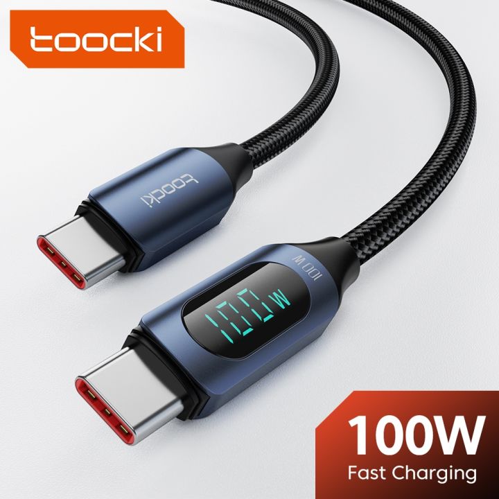 Toocki W Usb C To Usb Type C Cable Pd Fast Charging Charger A Type