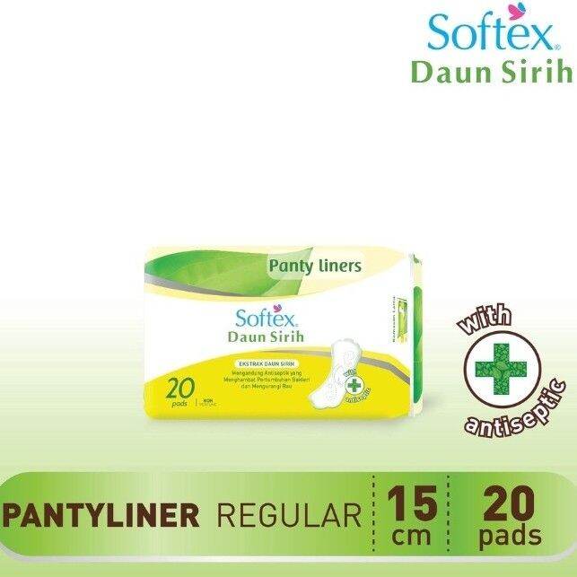 SOFTEX Daun Sirih Pantyliner 20s 15cm Lazada Indonesia