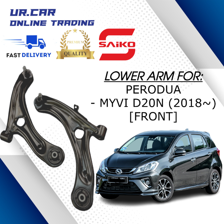 Saiko Perodua Myvi D N Front Depan Lower Arm Premium