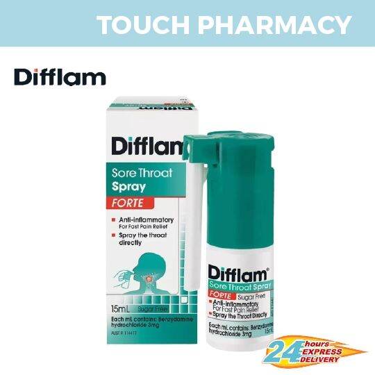 Difflam Sore Throat Spray Forte Ml Lazada