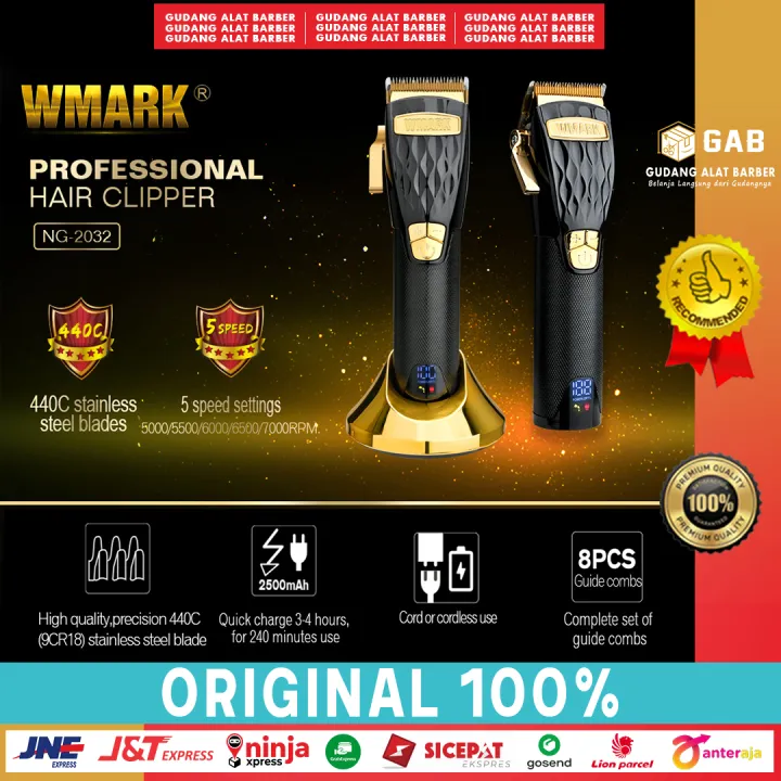 Hair Clipper Wmark Ng Alat Cukur Elektrik Multy Level Speed