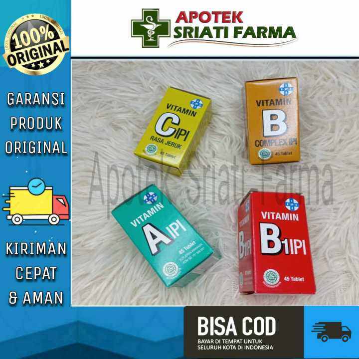 Vitamin Ipi All Varian A B B Complex C Lazada Indonesia