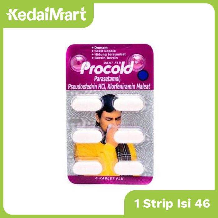 Procold Tablet Flu Strip Isi Lazada Indonesia