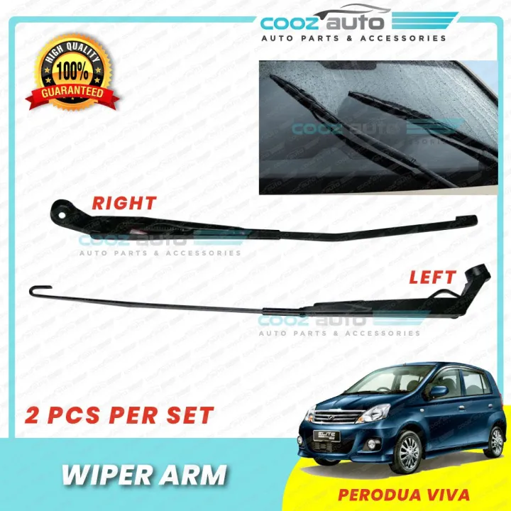 Perodua Viva Front Left And Right Wiper Arm Lazada