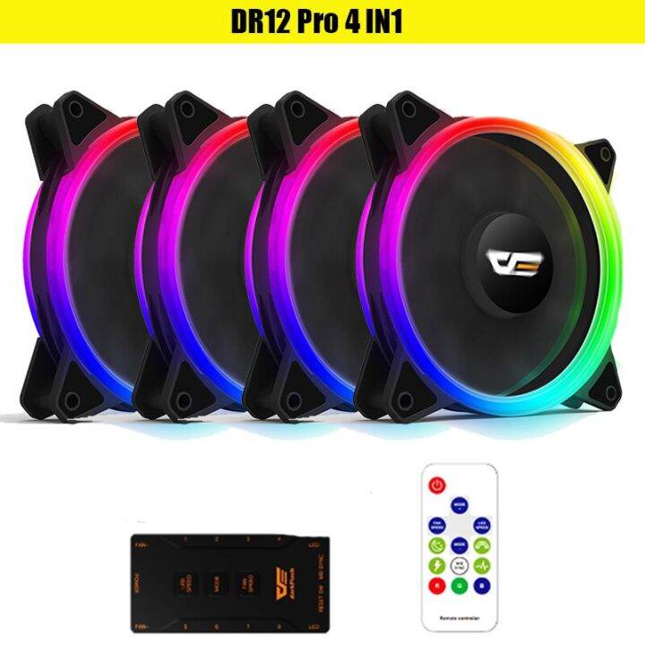 Darkflash Aurora Dr Pro Mm Rgb Led Pc Computer Case Fan Radiator