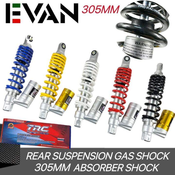 Evan Ph Mm Mio Beat Click Rear Suspension Gas Shock Absorber Black