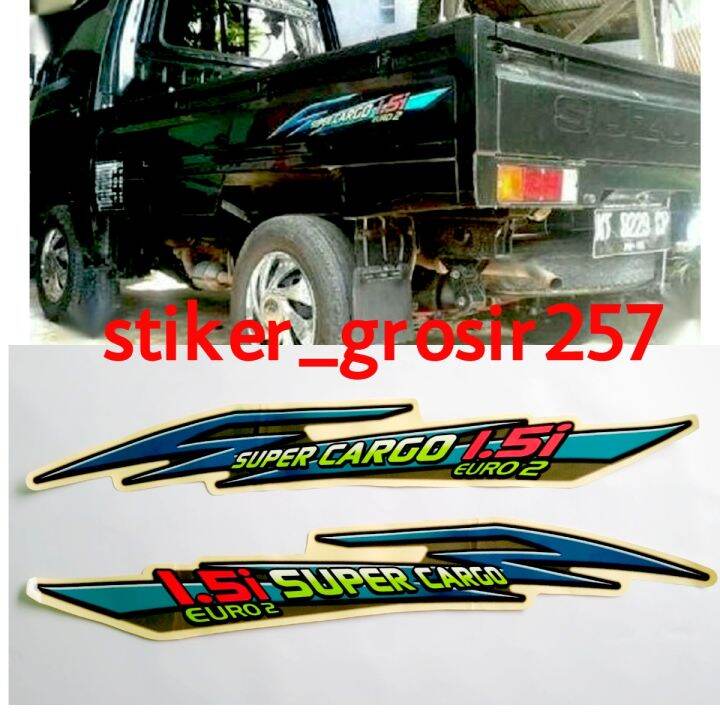 STIKER STRIPING SUZUKI CARRY FUTURA PICK UP SUPER CARGO 1 5i EURO 2