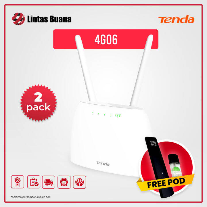 Tenda 4G06 N300 Wi Fi 4G Router Modem Wifi 4G LTE Unlock All Operator