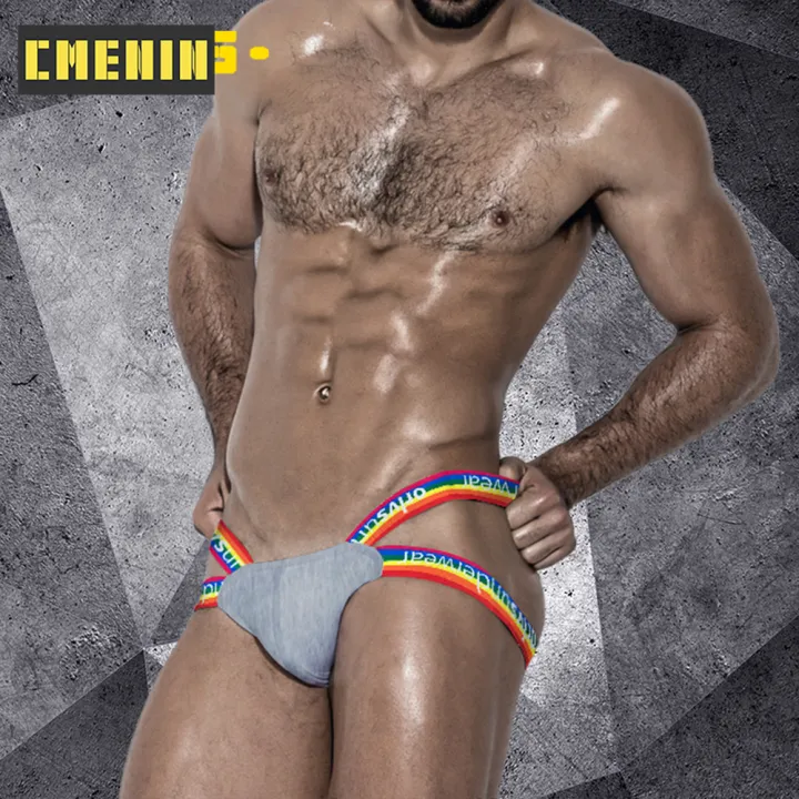 Cmenin Orlvs Pcs Cotton Letter Low Waist Men Underwear Thong Men