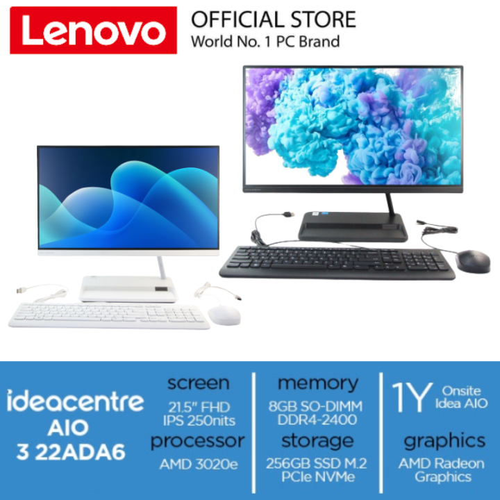 PC ALL IN ONE LENOVO IDEACENTRE AIO 3 22ADA6 66ID 67ID AMD RADEON