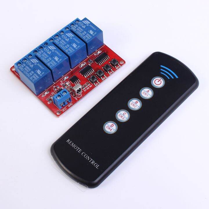 Cw V Channel Delay Relay Driving Module Infrared Receiver Board