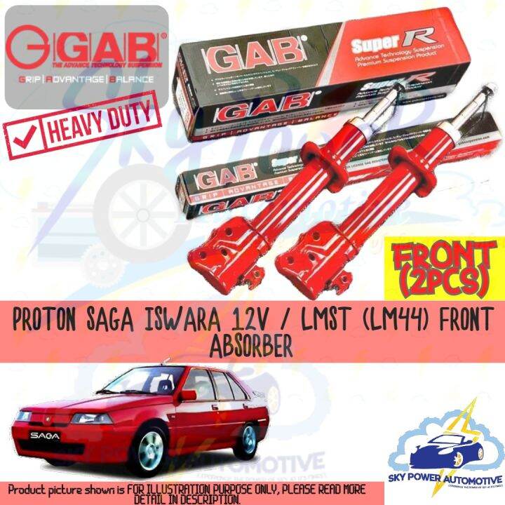 PROTON SAGA ISWARA LMST LM44 GAB SUPER R SPORT PREMIUM HEAVY DUTY