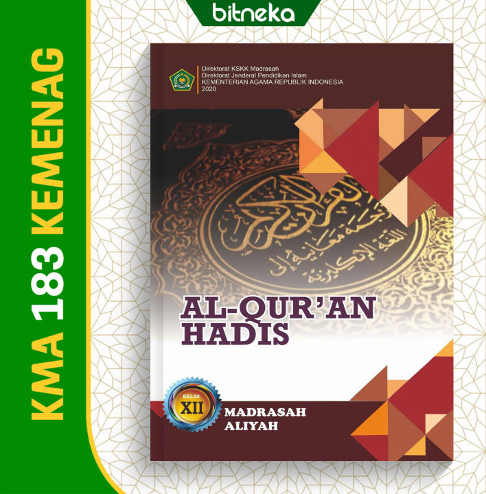 Buku Siswa Al Qur An Hadis Qurdis Kelas Ma Kemenag Lazada Indonesia