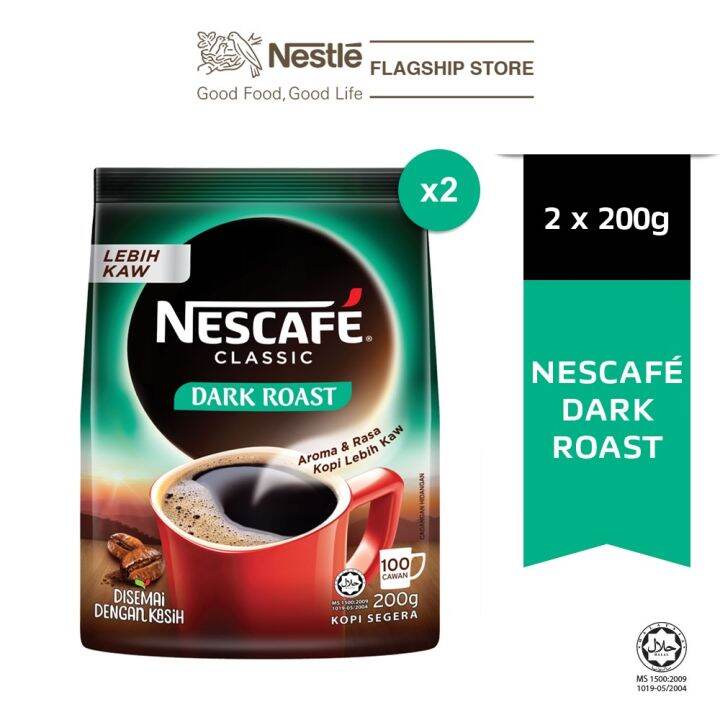 Pre Order Nescafe Classic Dark Roast Refill Pack G Bundle Of