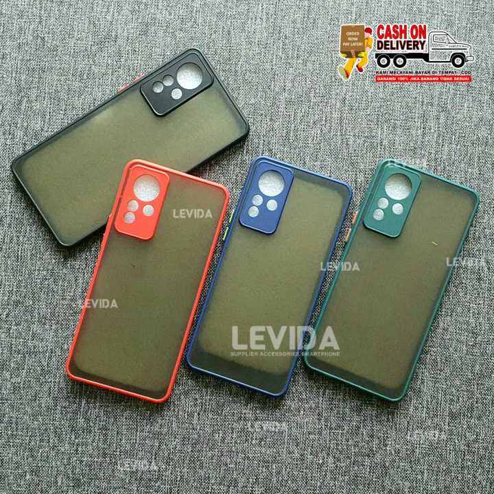 INFINIX NOTE 11 NFC CASE DOVE MATTE TRANSPARAN SLIM FUZE MACARON