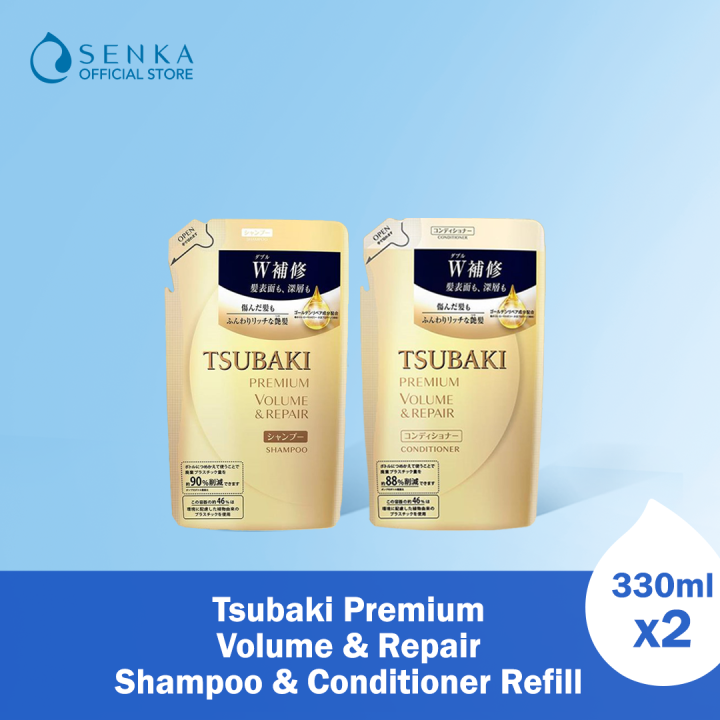 Bundle Of Tsubaki Premium Moist Repair Shampoo Conditioner