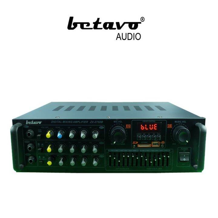 Ampli Betavo Zx B Professional Amplifier Bluetooth Lazada Indonesia