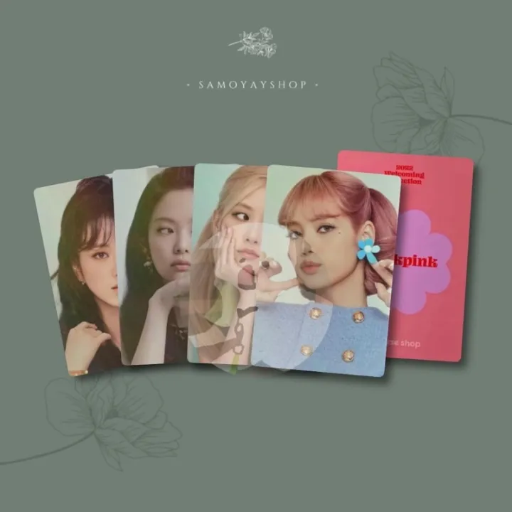 โฟโตการด Blackpink 2022 Welcoming Collection Pre Order Benefit