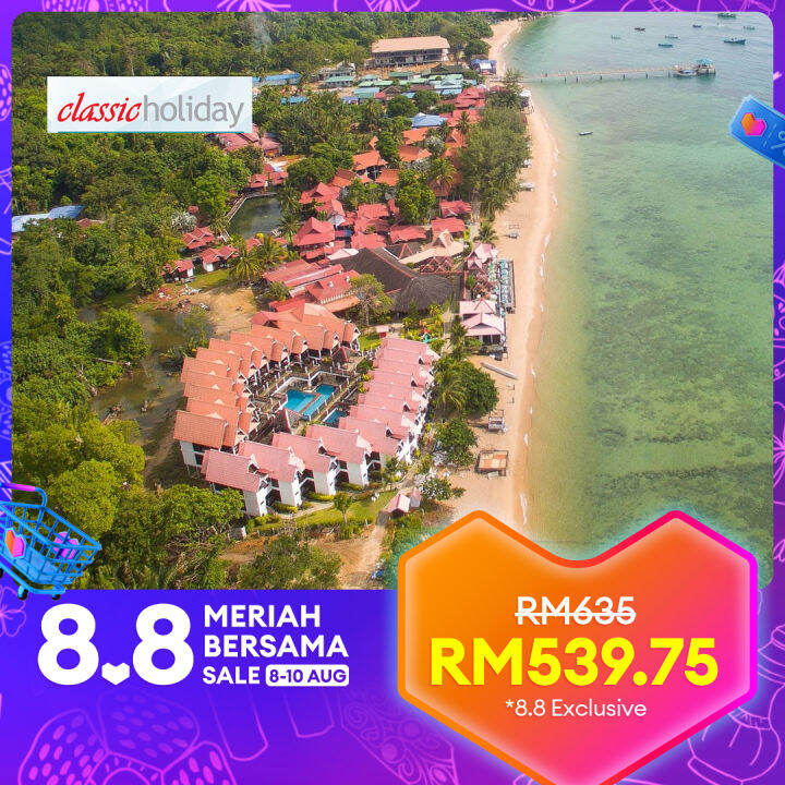 HOTEL TOUR PACKAGE PAYA TIOMAN RESORT GETAWAY 3D2N TIOMAN SUPERSAVER