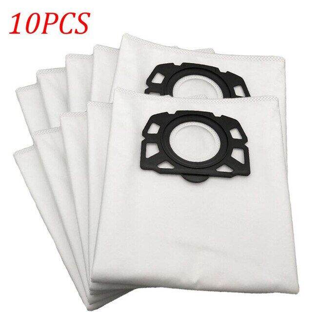 10 Filter Bags Karcher Mv4 Mv5 Wd4 Wd5 Wd6 Wd4000 Wd5999 Robot Cleaner