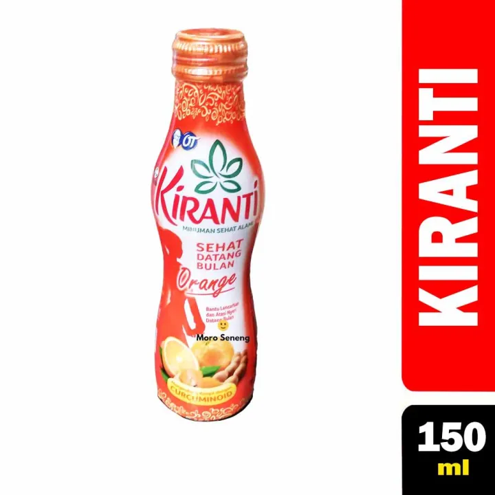 KIRANTI MINUMAN SEHAT DATANG BULAN ORANGE 150ml Lazada Indonesia