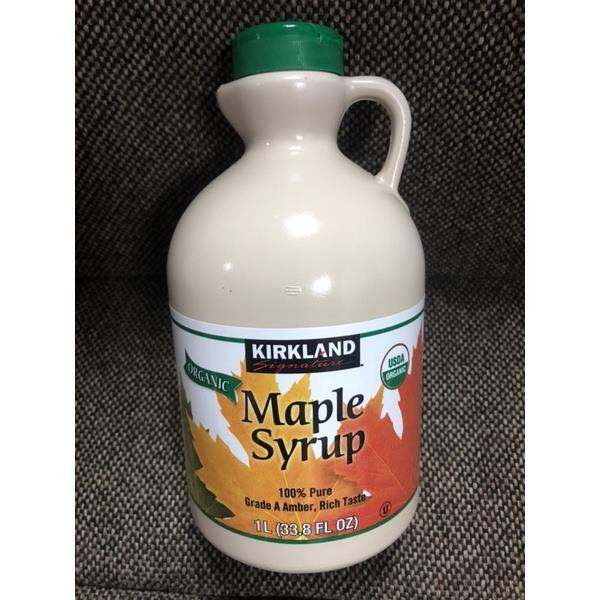 New Kirkland Organic Maple Syrup Pure Grade A Amber Rich Taste L