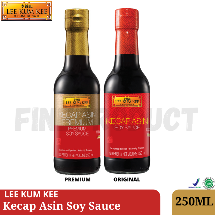 Lee Kum Kee Soy Sauce Kecap Asin Kedelai Original Premium 250ml