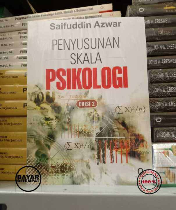 BUKU PENYUSUNAN SKALA PSIKOLOGI EDISI 2 BY SAIFUDDIN AZWAR Lazada