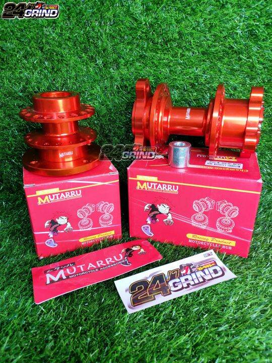 Suzuki Raider Mutarru Cnc Lighten Hub Orange Lazada Ph