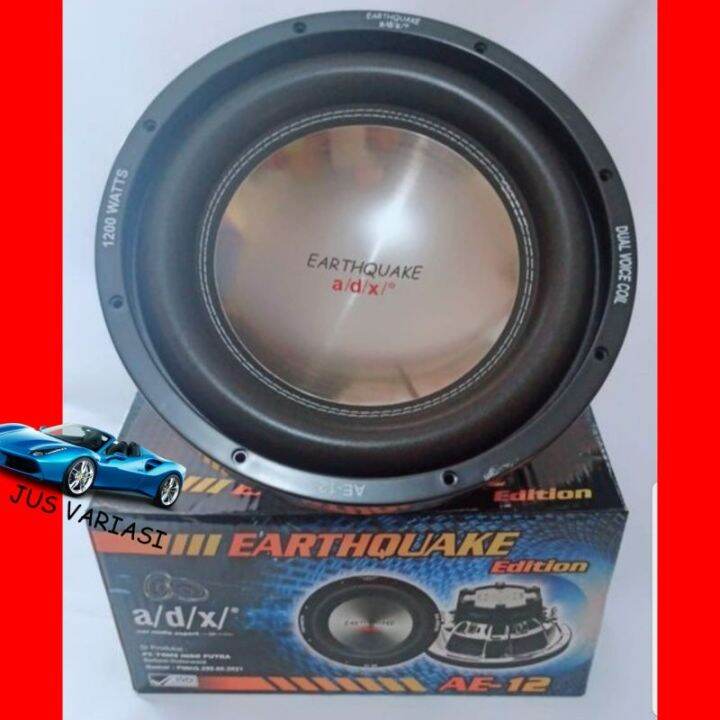 Subwoofer Pasif Inch Adx Earthquake Edition Lazada Indonesia