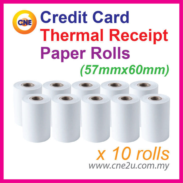 Thermal Receipt Paper Roll Mm X Mm X Mm Kertas Resit