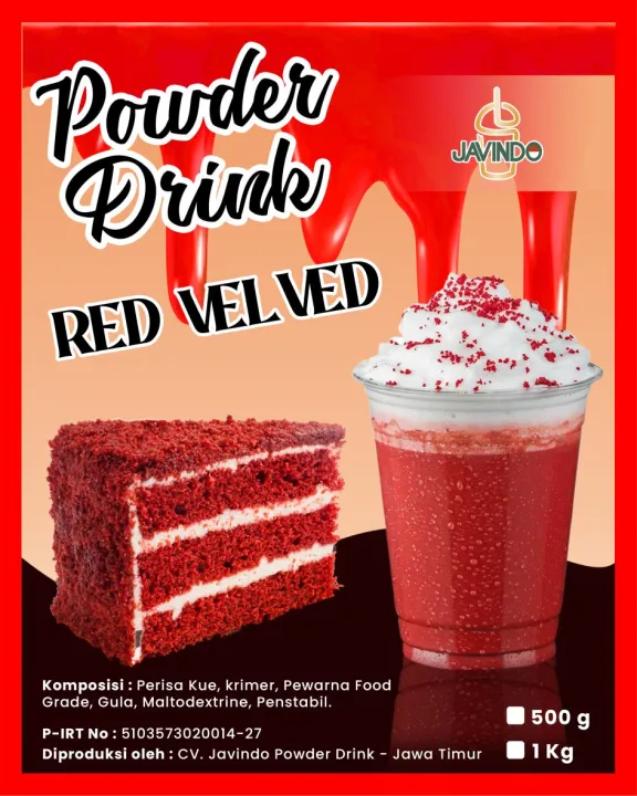 Bubuk Minuman Red Velvet Lazada Indonesia